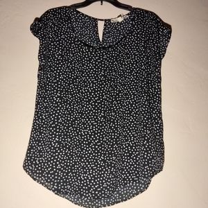 Hippie Rose Polka Dot Blouse